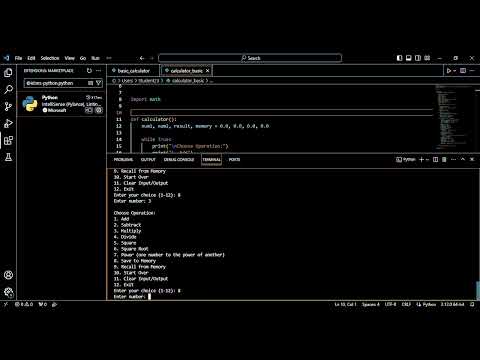 calculator basic   Visual Studio Code 2024 02 19 21 57 31