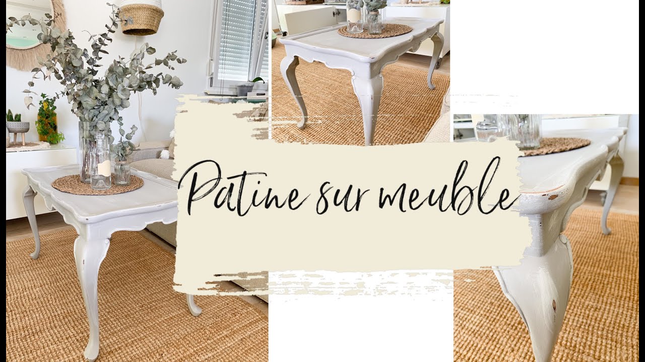 DIY ☞ Comment patiner un meuble