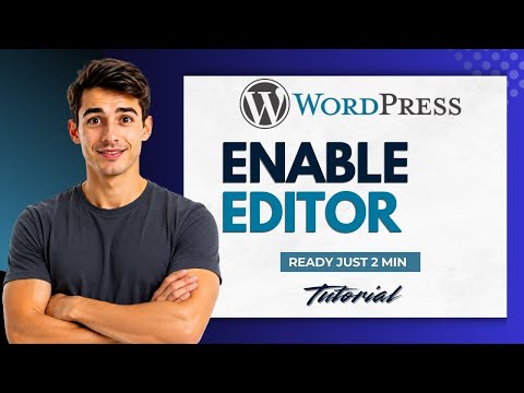 How to Enable Editor in Appearance in WordPress (Working Method)