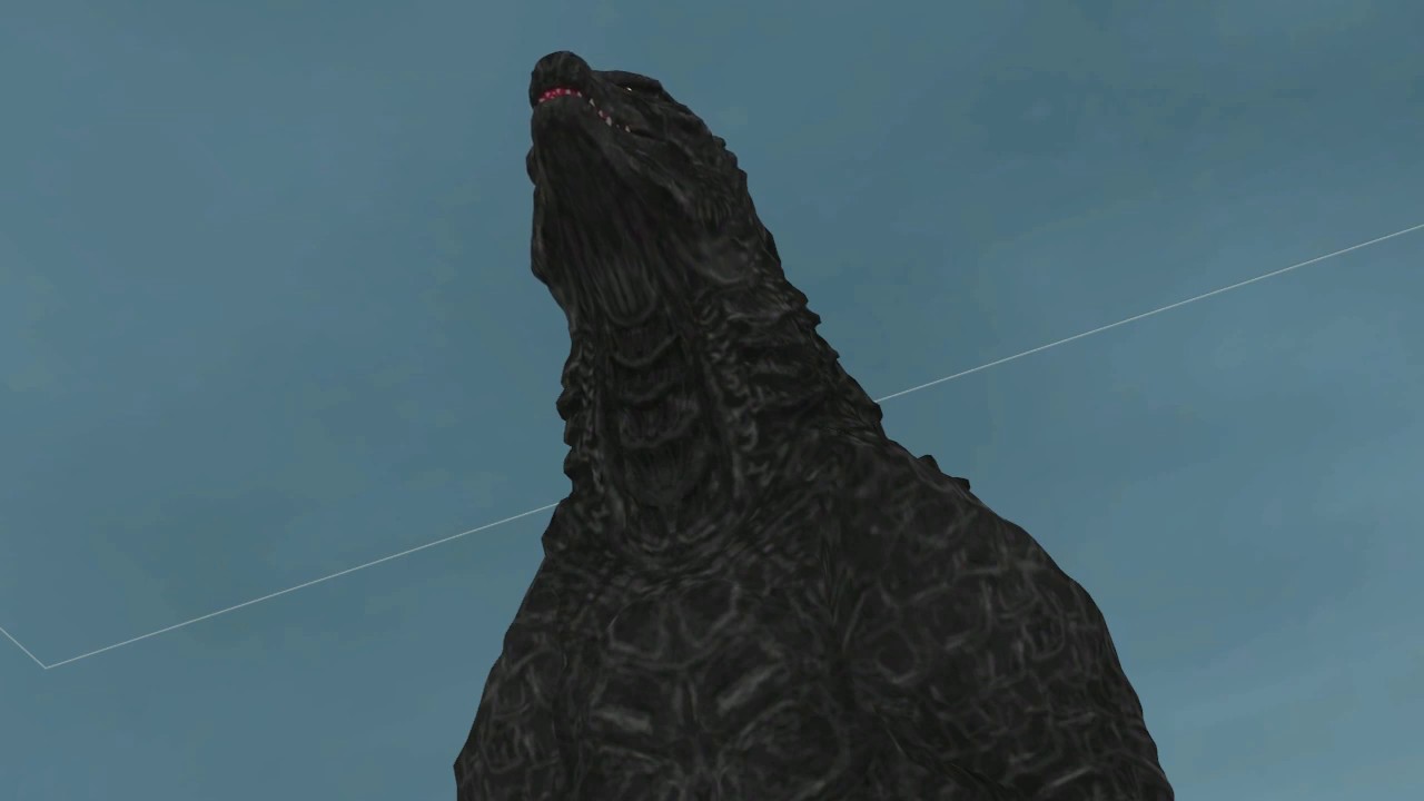[Godzilla SFM] Large scale test