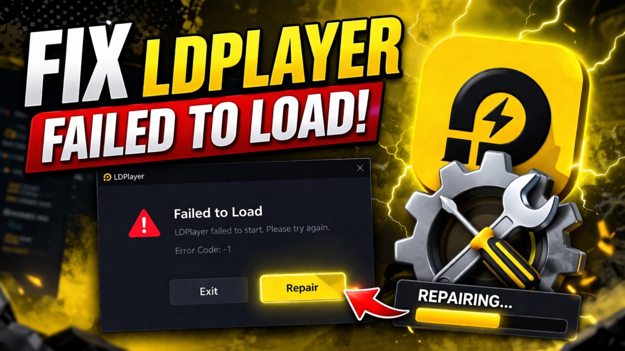 How To Fix LDPlayer Failed to Load - YouTube