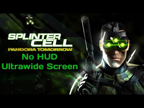 Splinter Cell Pandora Tomorrow Revived NO HUD - Ultrawide Screen 4K 60 FPS