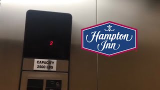 Older Otis Series 1 Hydraulic Elevators @ Hampton Inn & Suites (North) - Colorado Springs CO