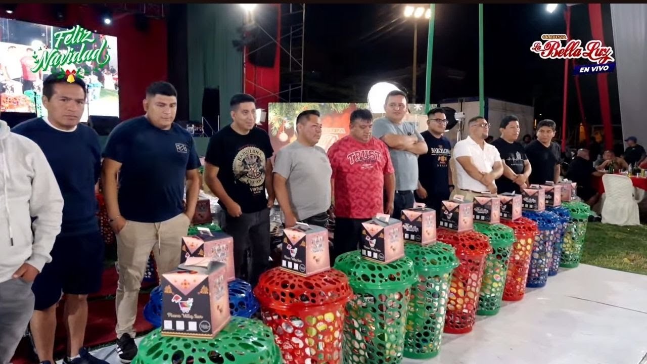 LA BELLA LUZ REPARTO DE CANASTAS NAVIDEÑAS🔥LOGISTICA