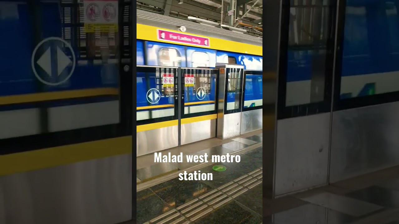 🔥Malad west Metro station🚉 