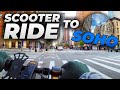 NYC Electric Scooter Ride from Upper East Side to Soho (April 26, 2021)