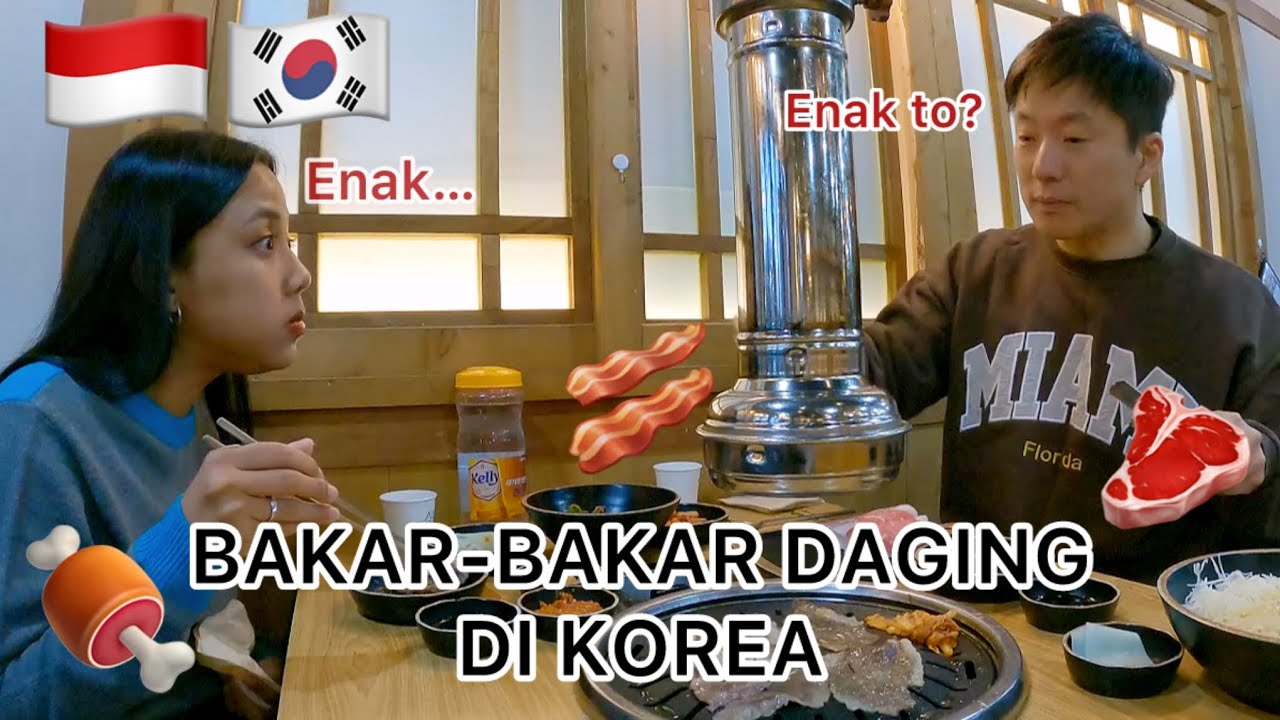 BAKAR-BAKAR DAGING DI KOREA🤤🥩🇰🇷 (HARGANYA OKE LAH...)