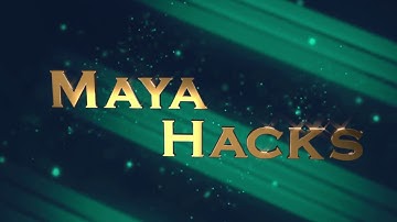 Procedural Texturing MAYA - Apple (Beginners) No Sound