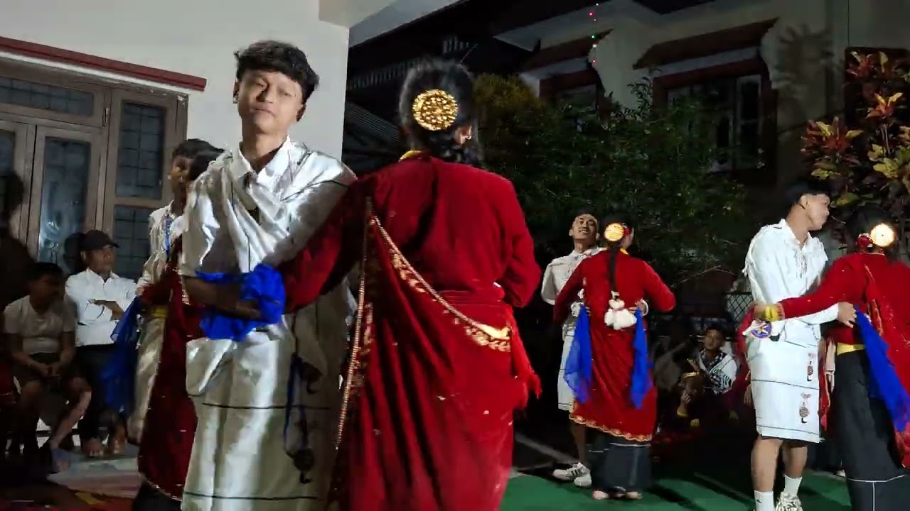 मगर सघ बुटवल ४ को देउसीभैलो कार्यक्रम 