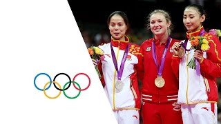 Rosannagh MacLennan Wins Women's Trampoline Gold  London 2012 Olympics