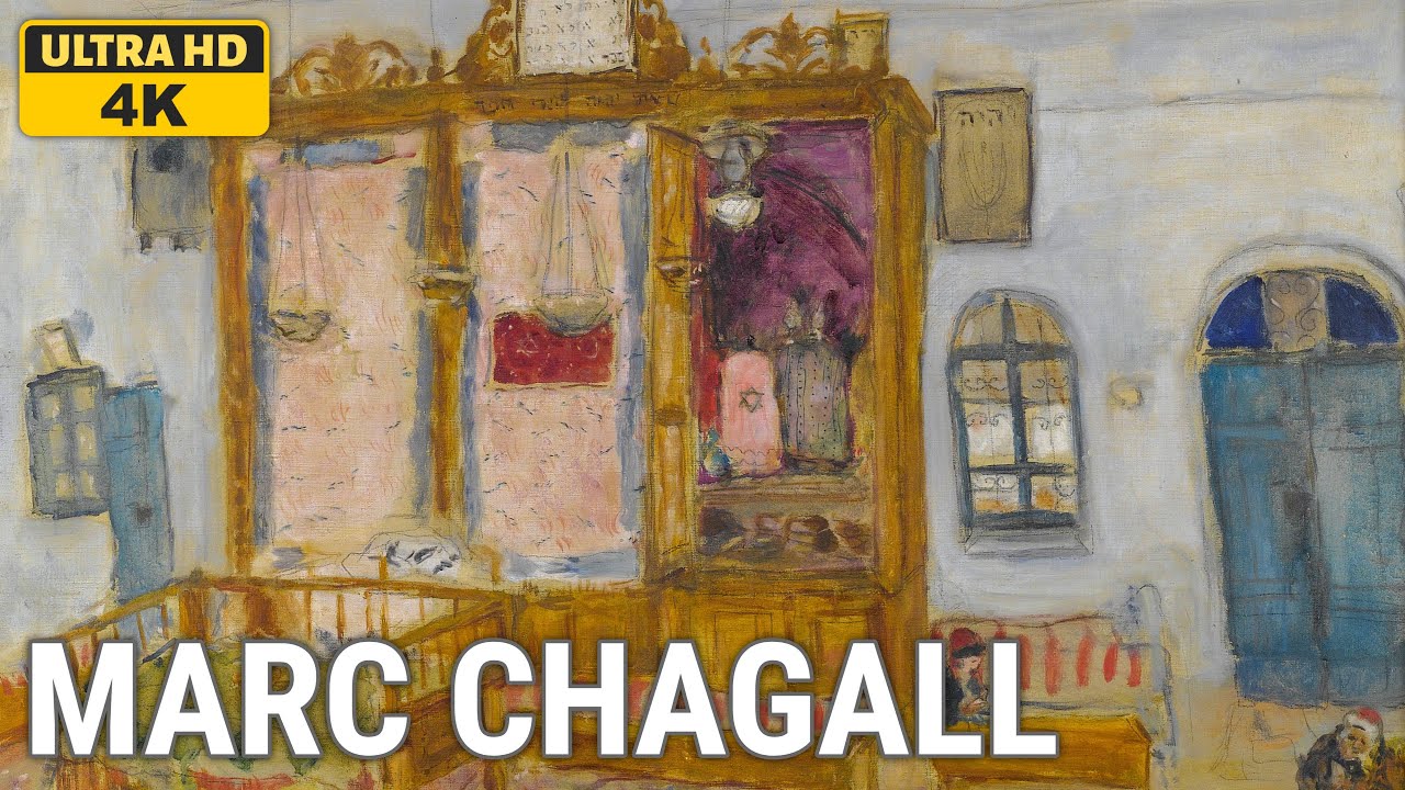 Marc Chagall: A collection of 10 oil paintings with title and year, 1927-1934 [4K]