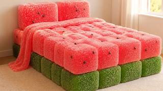 Surreal Bedroom Bed Design In 4k | Satisfying ASMR Foley Sounds | Unreal Sleeping Concepts in 2026
