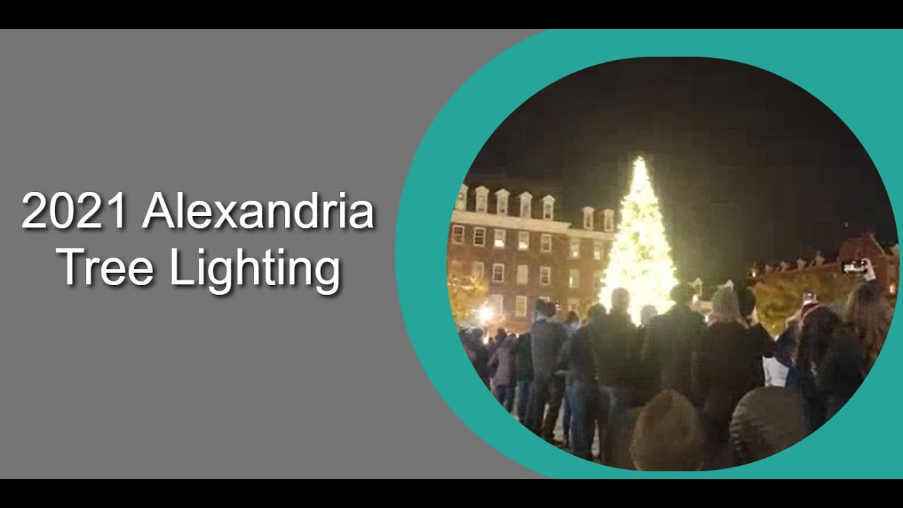 2021 City of Alexandria Tree Lighting | Alexandria Citizens Band
