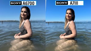 Sony A6700 Vs Sony A7III Camera Test Comparison Night Low light