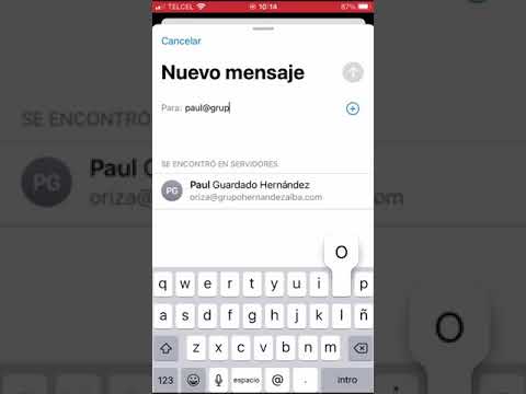 ¿Cómo configurar una cuenta de correo de Webmail en Iphone?