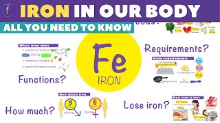 Iron Rich Food and Daily requirements / Food rich in iron / Iron rich natural food / iron daily need