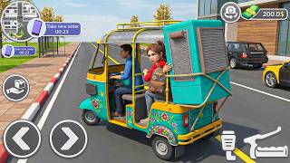 トゥクトゥク・リクシャー運転：オートリクシャー・キャリアモード街中ドライブ 送迎編 - Androidゲームプレイ screenshot 4