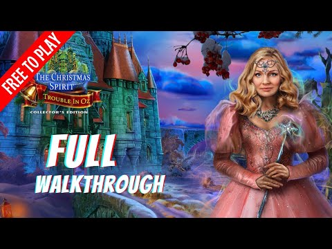 The Christmas Spirit 1 Trouble In OZ Full Walkthrough