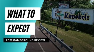 Knoebles Campground tour 2021, Amusement park walk through, Reptiland tour