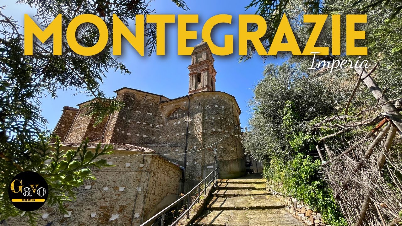 MONTEGRAZIE (IM) e il suo Santuario: Un Rifugio di Pace tra gli Ulivi Liguri