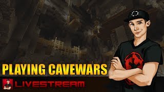 Minecraft Xbox 360 - PLAYING CaveWars With Subscribers!