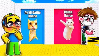 EL PRIMO TOCINO Y JEHX JUEGAN LA TORRE TROLL DE ELECCION DE EMOTES en Roblox