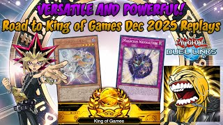 VERSATILE AND POWERFUL! Road to King of Games December 2025 Replays [Yu-Gi-Oh! Duel Links]