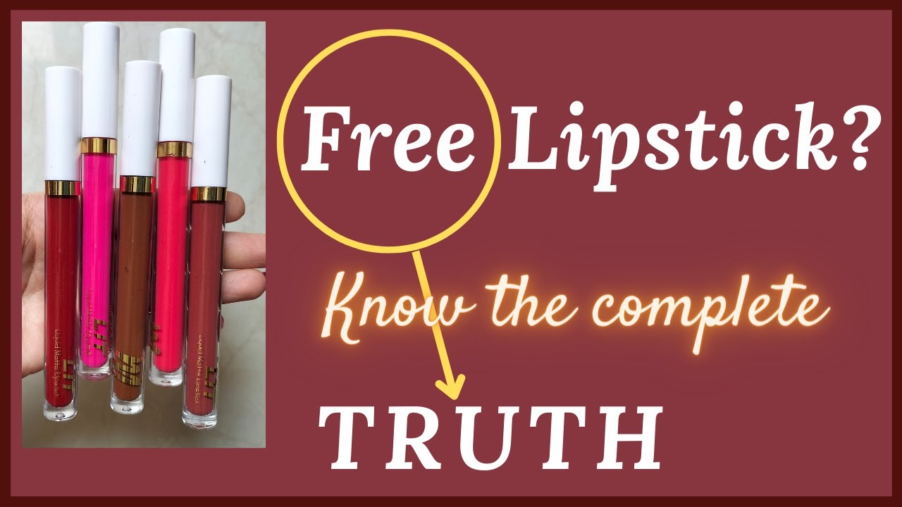 FREE Lipstick ? The TRUTH 🤞😊 