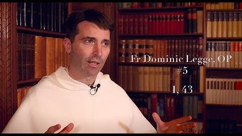 Fr Legge #5: How can a divine person be "sent" into the world? (I, 43)