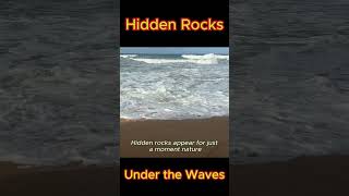 The Sea Reveals Its Hidden Secrets! #environment #beach #seawaves #viral #shortvideo