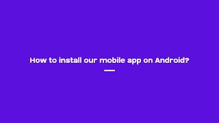 Eventtia Tutoriels - How to install the Eventtia event mobile app on Android