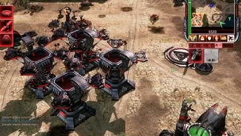 Command&Conquer 3 Tiberium Wars NOD Walkthrough Act 2 Mission 2 3-4