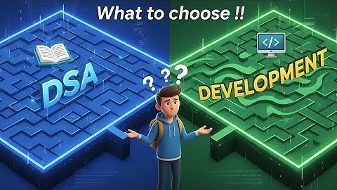DSA or Development??!🙂‍↔️ Let me clear your Doubt !! #dsa #development #vs #righttech #faang 