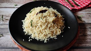 How to make rosemary rice | Rosemary Rice Recipe | Rice recipe | Rosemary recipe @recipeonplate