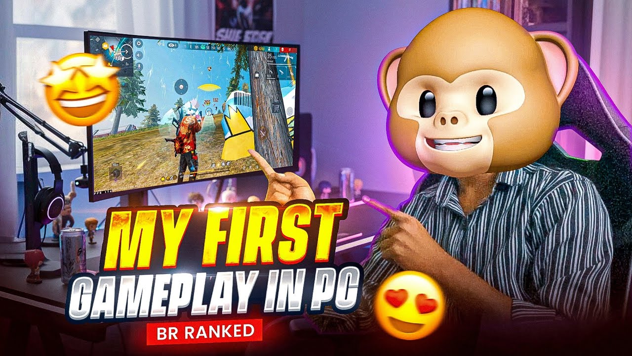 Guys Finally My First Pc video Is Here..! Click & Enjoy 🥳🥳❤️ || @funwithsrbyt || #freefire #srb #scb
