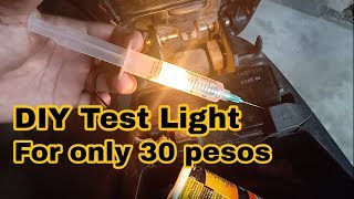 How to make DIY test light
