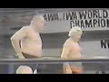 国際プロレス　'79.10.05　アニマル浜口、マイティ井上VS大木金太郎、上田馬之助（IWA世界タッグ戦）