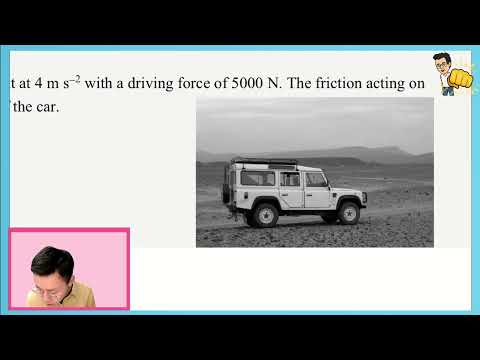 【DSE Phy】Force and Motion (II) - Q20 (Newton's second law of motion/牛頓第二定律)