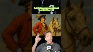 What Did “Macaroni” Really Mean? 🎩🍝 #YankeeDoodle #AmericanHistory