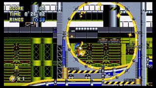 Sonic Mania Plus - Chemical Plant Act 1 In 3173 With Ray Switch