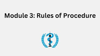 Famous Module 3: Rules of Procedure Profile