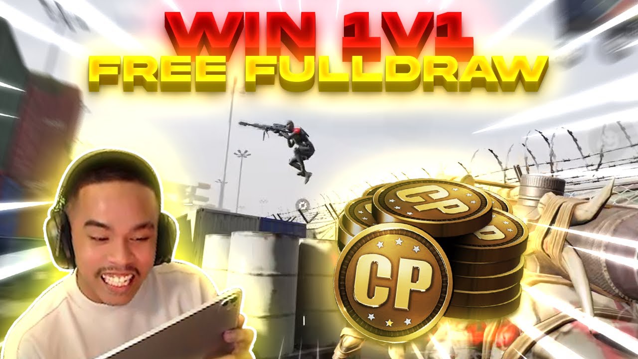 IF YOU WIN, I'LL GIVE YOU FULLDRAW | CODM 1V1 GAMEPLAY