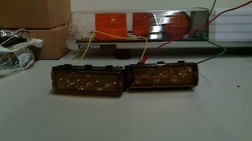 Whelen 500 series TIR6 amber 12V