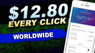 Get $12.80 Per Click For FREE [WORLDWIDE! Passive Income]