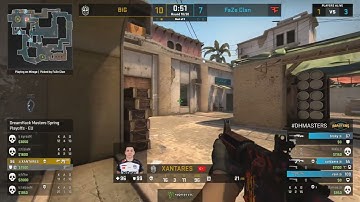 XANTARES 1v4 clutch vs. FaZe | DREAMHACK MASTERS SPRING 2020 EUROPE