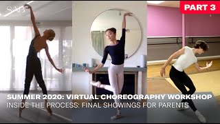 Virtual Choreography Workshop - Inside the Process | Part 3