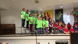 NBES 4th Grade Program (part 3 Eating Goober Peas!)