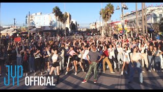 박진영 (J.Y. Park) "Groove Back" Dance Challenge in Los Angeles, United States #Shorts