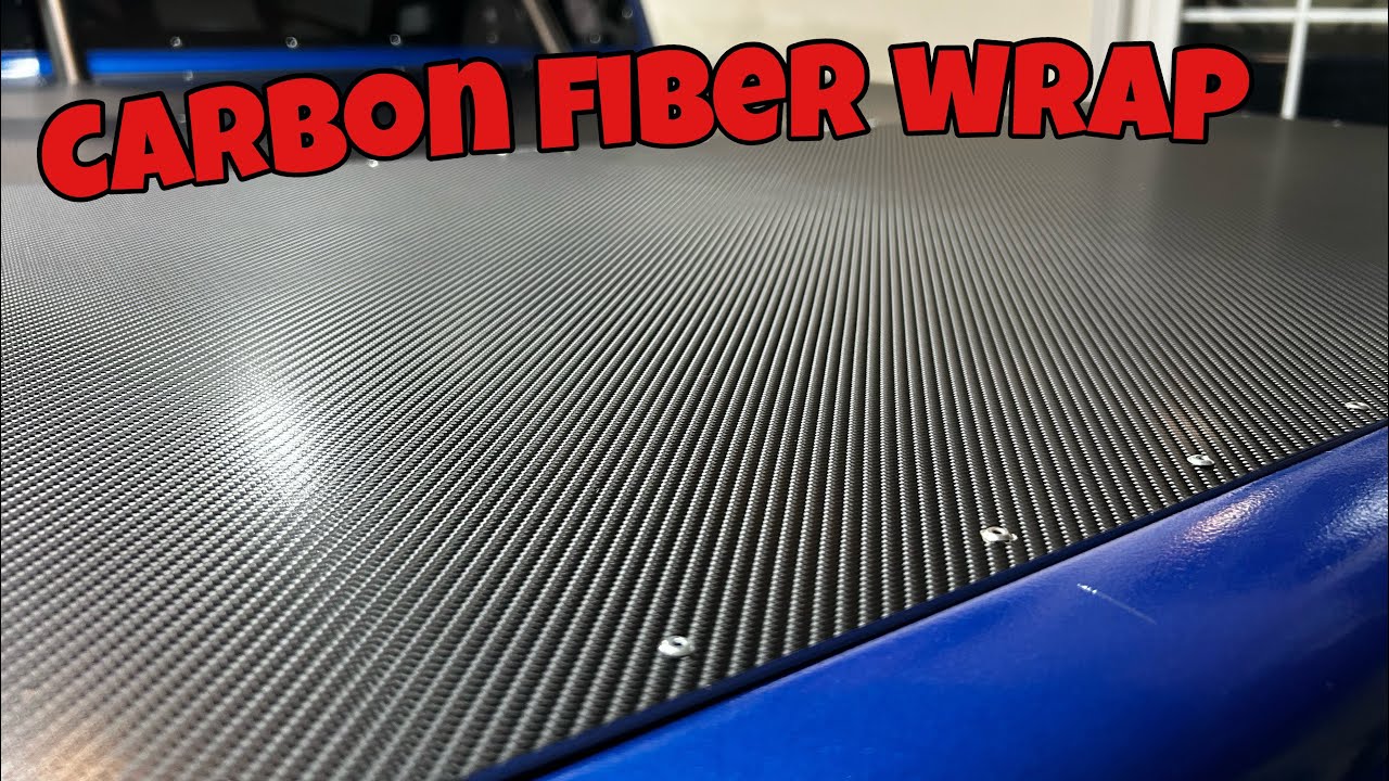Redneck with ZERO Experience Attempts Carbon Fiber Wrapping a Stepside ...
