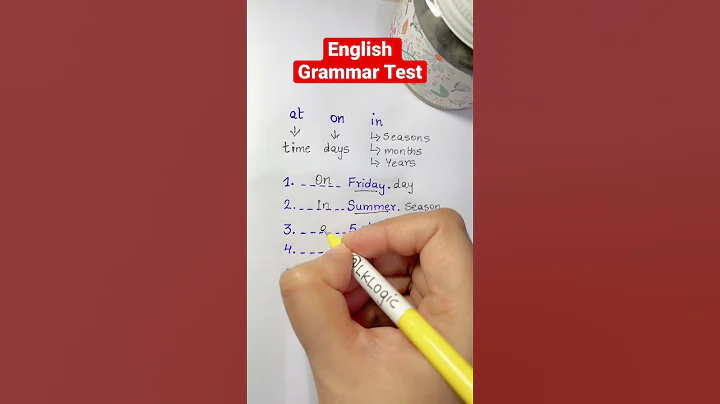 At, On , In . When do you use it? English Grammar Test - DayDayNews